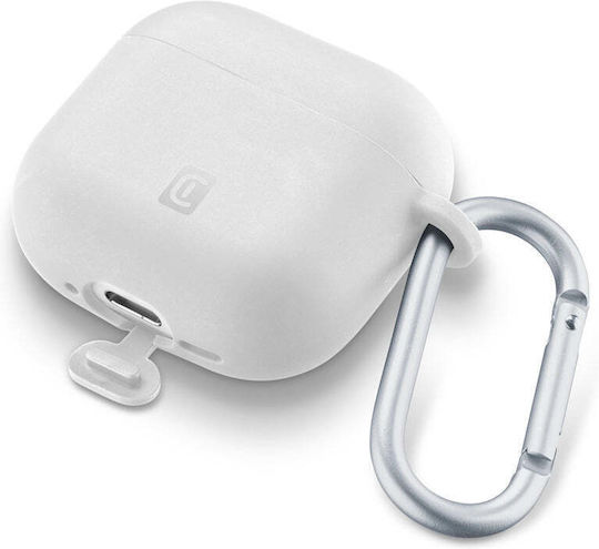 Cellular Line Калъф в бял цвят за Apple AirPods Pro 3