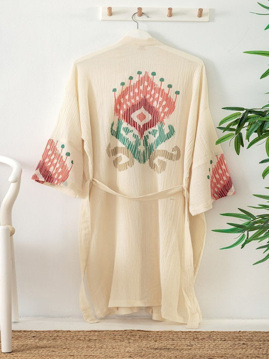 Palamaiki Κιμονό Παραλίας Beige