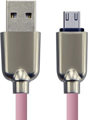 Cabletime Regulär USB 2.0 zu micro USB Kabel Rosa 1m CT-PE32-ZFMC 1 Stück