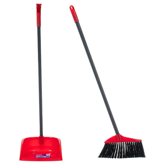 Vileda Broom Folding Shovel Set