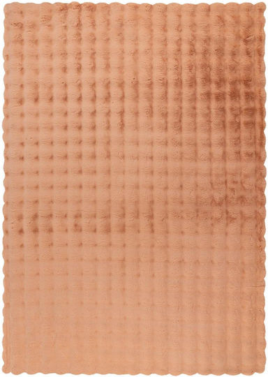 Χαλί Ορθογώνιο Βαμβακερό Peach 120x170cm
