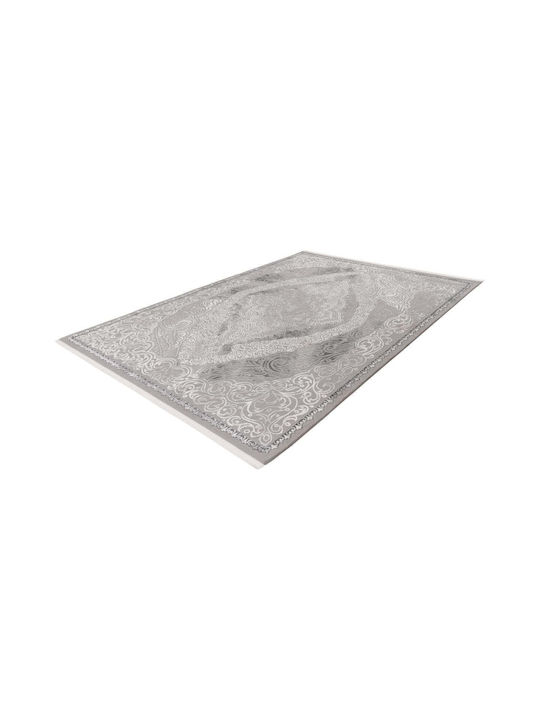 Rug Χαλί Διάδρομος Μάλλινο Grey 80x150cm
