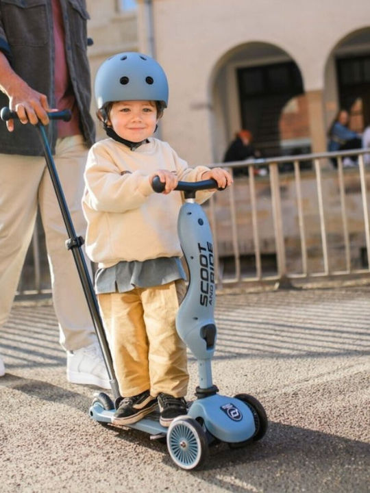 Scoot & Ride Παιδικό Κράνος για Ποδήλατο & Πατίνι Γκρι