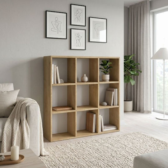 Bibliotecă Cube Stejar Sapphire 90x30x90cm