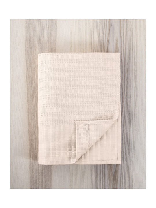 Nima Κουβέρτα Πικέ Μονή 160x240εκ. Dune Rose Pink