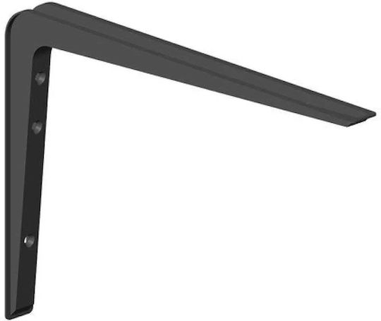 Element-System Corner Shelf Made of Metal in Black Colour