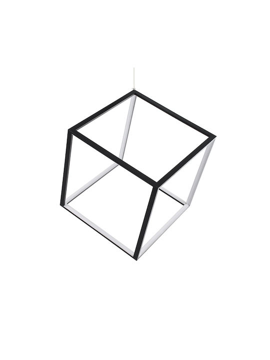 kelvo Kiboo White LED Ceiling Light with Warm to Cool White Light 40x40x40cm