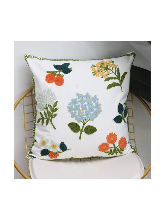FRIPIA Față De Pernă Albastră Hortensie 45x45cm
