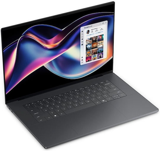 Dell XPS 16 DA16260 16" OLED Touchscreen (Ultra X7-358H/64GB/4TB SSD/W11 Pro) (International English Keyboard)