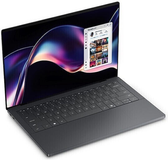 Dell XPS 14 DA14260 14-Zoll Touchscreen 120Hz (Ultra X7-358H/64GB/4TB SSD/W11 Pro) (Tastatursprache Internationales Englisch)