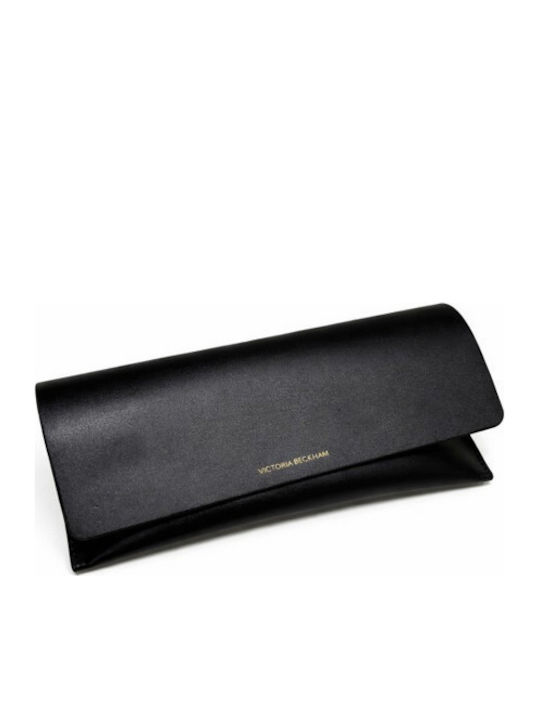 Victoria Beckham Unisex Sonnenbrillen mit Schwarzem Rahmen und Schwarzen Gläsern