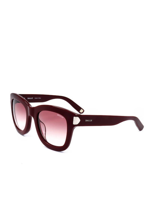Bally Γυναικεία Γυαλιά Ηλίου με Μπορντό Σκελετό και Μπορντό Φακό