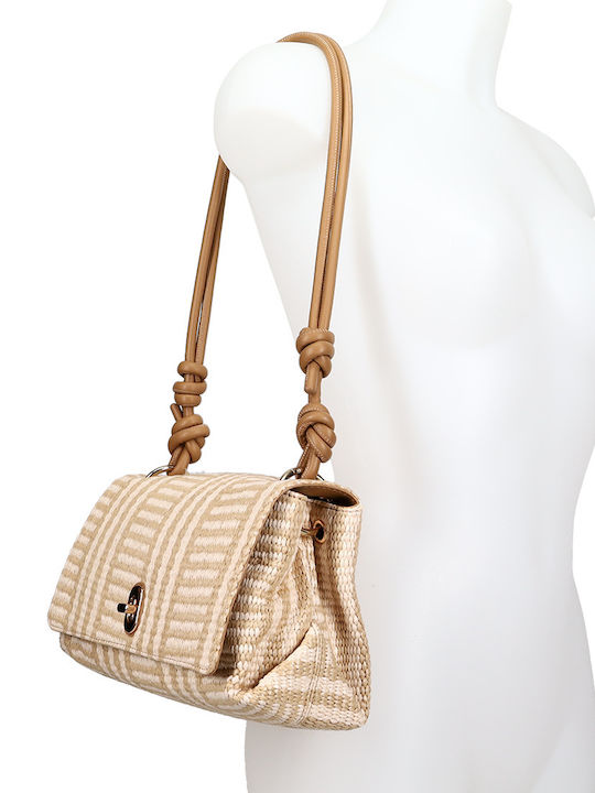Women's Beige Shoulder Bag