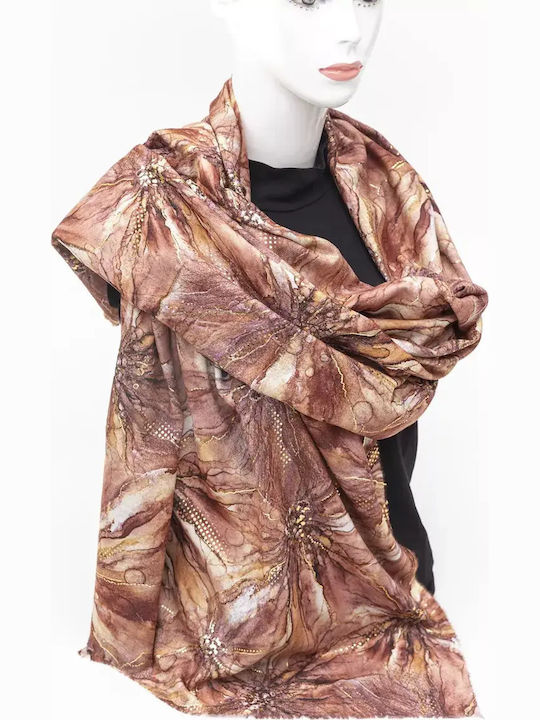 Fragola Women's Shawl Brown