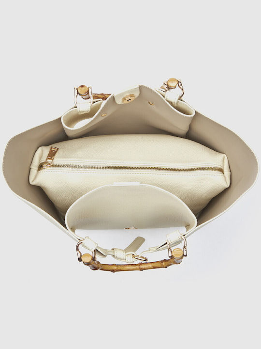 Damentasche Handtasche Beige