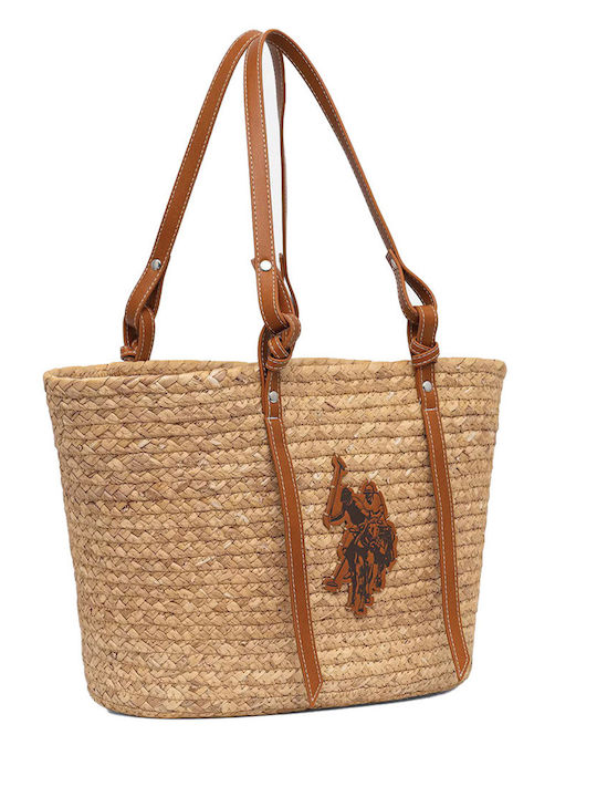 Assn Women's Shoulder Shopper Bag Beige