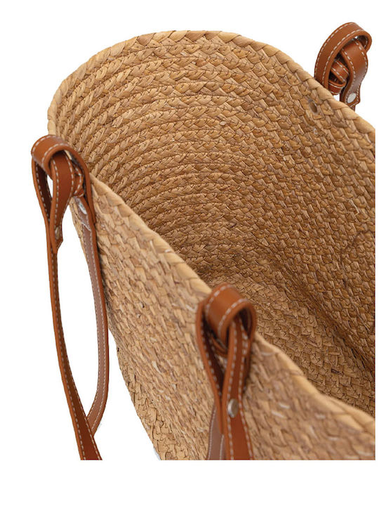 Assn Women's Shoulder Shopper Bag Beige