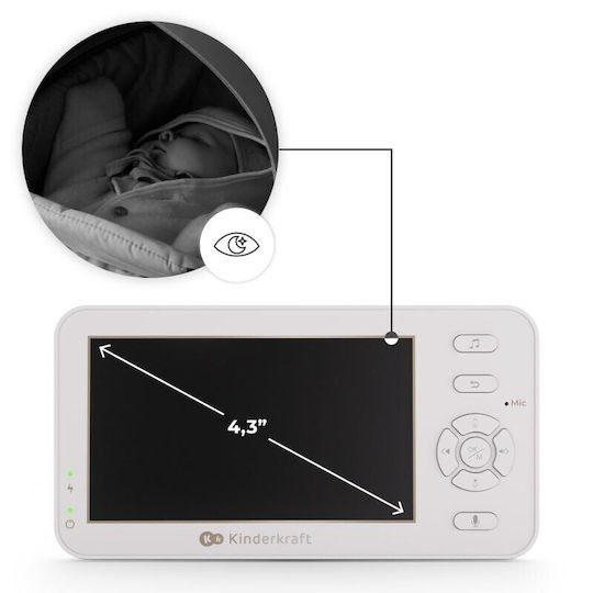 Kinderkraft Baby Monitor & Two-Way Audio