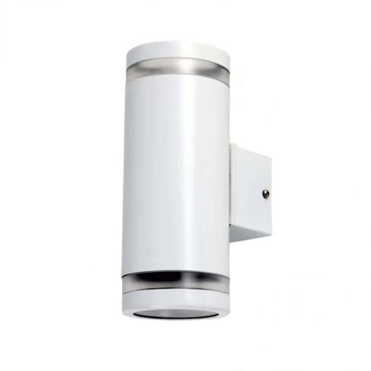 Facade Wall Light Baldo 2xgu10 White