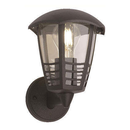 Градинско Фенерче Долен Държач Черен E27 60w Belight