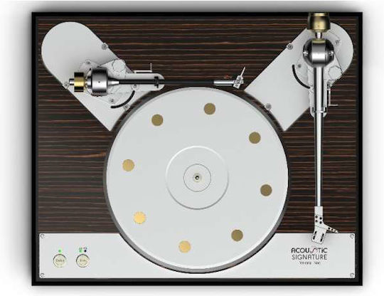 Acoustic Signature Verona Neo AS-VERONA NEOMSIL Turntable With Belt Drive Makassar Silver