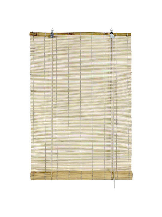Bambus-Jalousie in Beige Farbe P60xH160cm