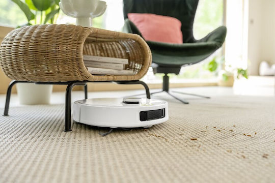 Karcher Rvm 4 Comfort Σκούπα Ρομπότ με Χαρτογράφηση Laser & Απορρόφηση 15000Pa Λευκή
