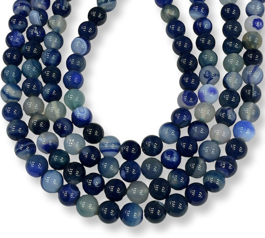 Bead Howlite Blue-Turquoise Stones 10mm