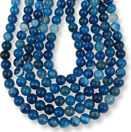 Bead Howlite Blue-Turquoise Stones 10mm