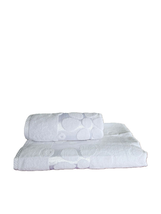 Kotonia Home Prosop De Corp 70x140cm Alb Greutate 500gr/m²