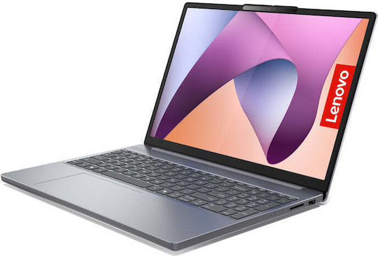 Lenovo IdeaPad Slim 3 15IRH10 15.3" IPS FHD+ (i5-13420H/24GB/512GB SSD/Без операционна система) Luna Grey (BG Клавиатура)