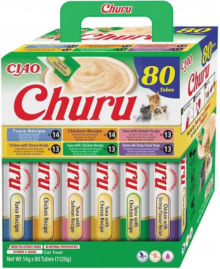 Inaba Răsfățuri cu Pui / Ton pentru Pisici Adulte 14gr