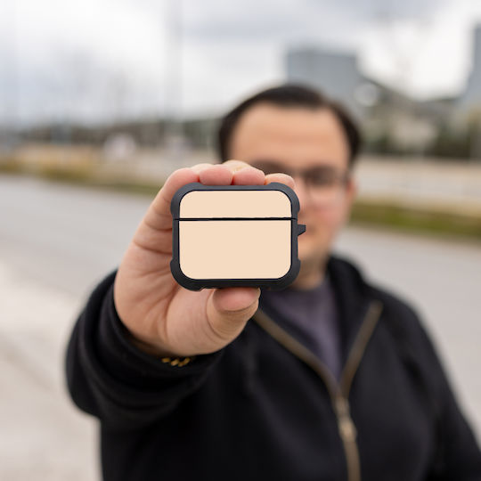 Sonique Husă Din Silicon Seria Colorbloc Bej Pentru Apple AirPods Pro 3