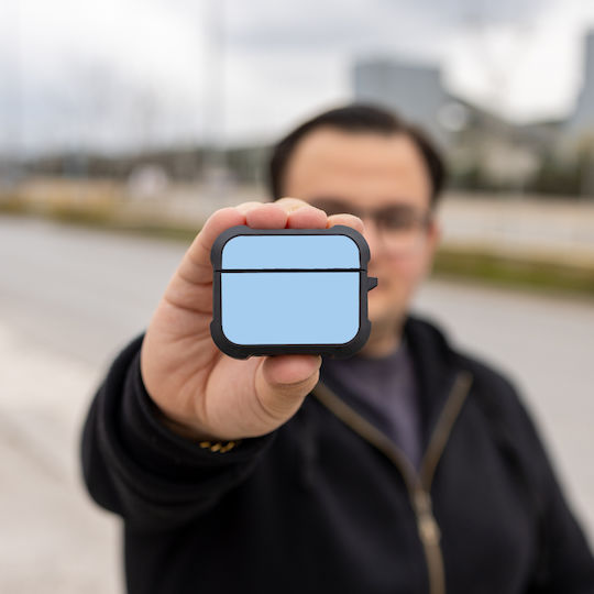 Sonique Colorbloc Series Silikonhülle in Türkis Farbe für Apple AirPods Pro 3