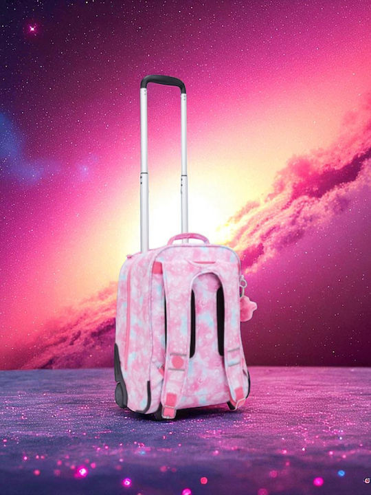 Kipling Σακίδιο Πλάτης Trolley Laptop 15" Sari Garden Clouds