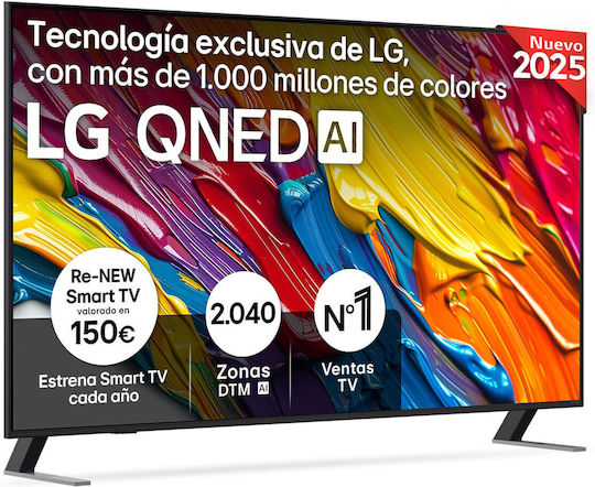 LG Smart TV 65" 4K UHD QNED AI QNED84 HDR (2025) 65QNED84A6C