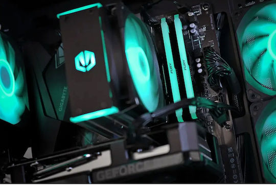 Actina Гейминг Настолен Компютър Ryzen 7-7700 32GB DDR5 1TB SSD GeForce RTX 5060 Без Операционна Система