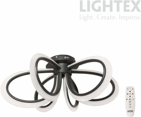 Лед Полилей Олимпия 78w Черен Lightex Лед Полилей Олимпия 78w Черен Lightex