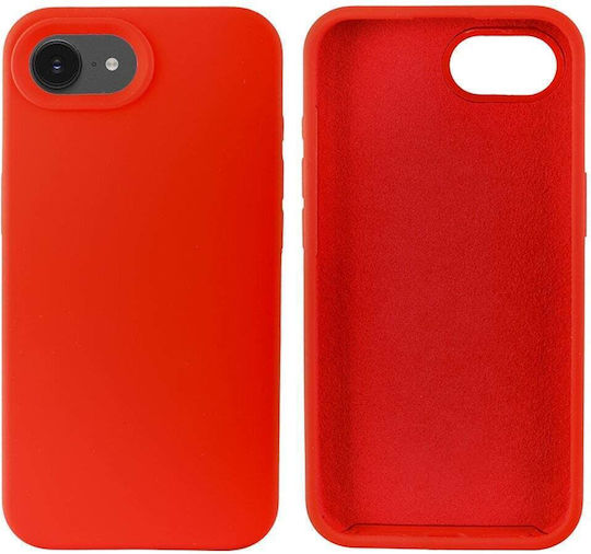 Калъф Силикон Mobicase iPhone 17 Air Червен 2mm Soft Matte