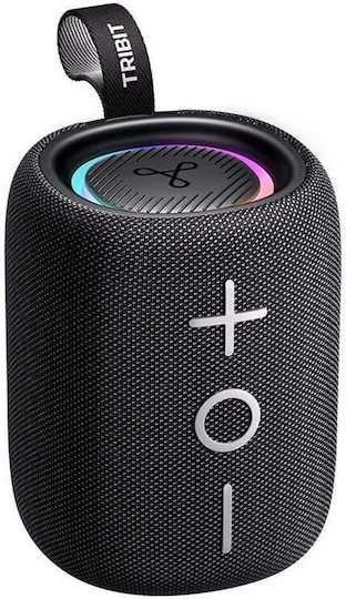 Tribit Stormbox Mini + BTS33 Αδιάβροχο Ηχείο Bluetooth 12W με Διάρκεια Μπαταρίας έως 12 ώρες Μαύρο