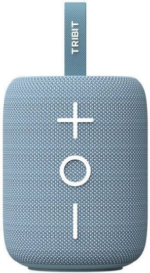 Tribit Stormbox Mini + BTS33 Αδιάβροχο Ηχείο Bluetooth 12W με Διάρκεια Μπαταρίας έως 12 ώρες Μπλε