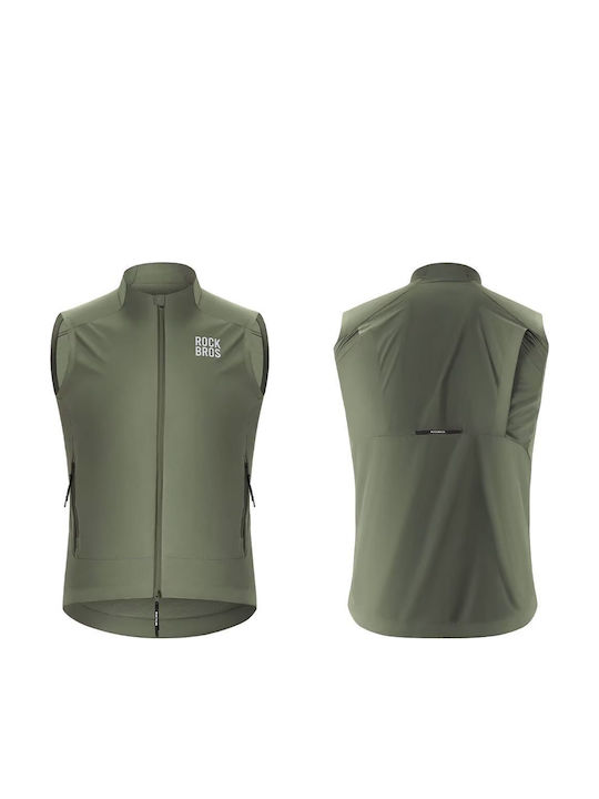 Rockbros Vesta De Lucru Pentru Bărbați Verde Rockbros Vesta De Lucru Pentru Bărbați Verde