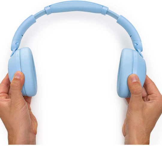 PowerLocus Orion Ασύρματα Bluetooth Over Ear Ακουστικά Γαλάζια