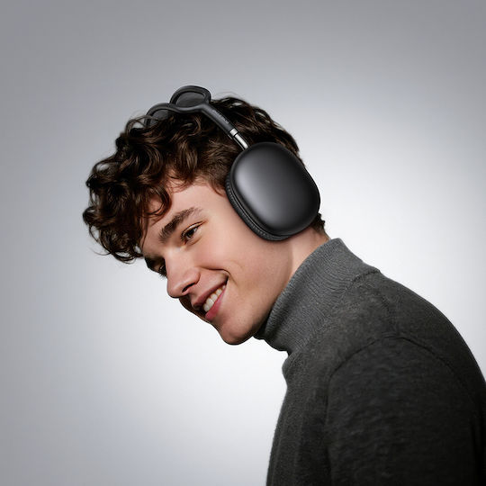 Borofone BO36 Tone Wireless Wired Over Ear Headphones With 30 Hours Playing Time Black