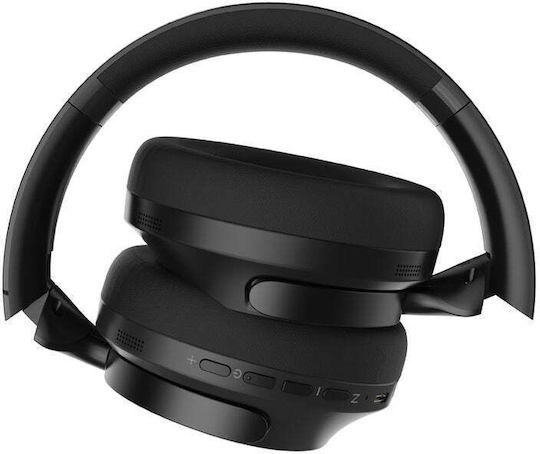 PowerLocus Moonfly Hybrid Kabellose Bluetooth Über Ohr Kopfhörer Schwarz