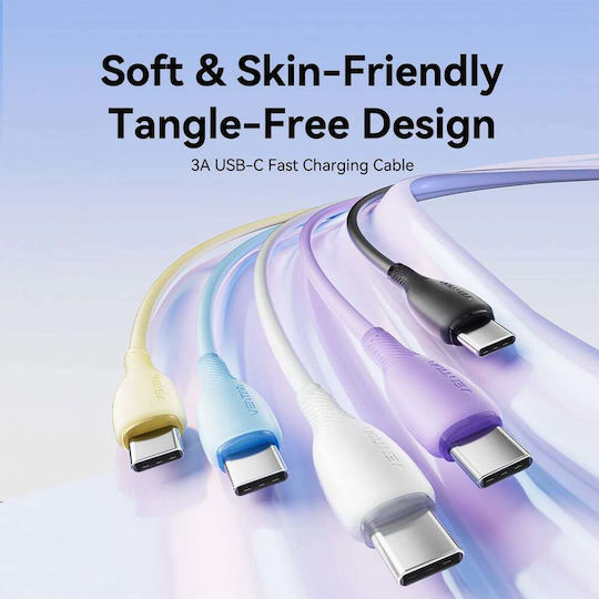 Vention USB 2.0 Кабел USB-C Мъжки - USB-A 18W Син 0.25м CTWSC