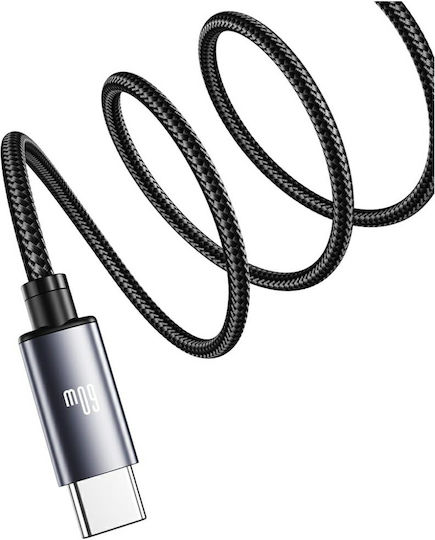 Usams USB 2.0 Kabel USB-C männlich - USB-C 60W Schwarz 1m (SJ769USB01)