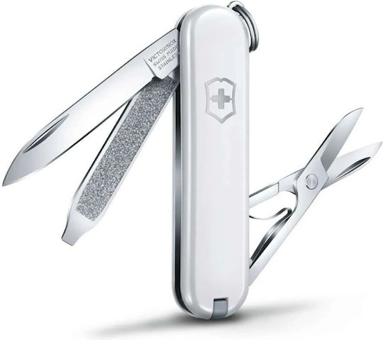 Victorinox Classic Sd Cuțit Elvețian Breloc Alb