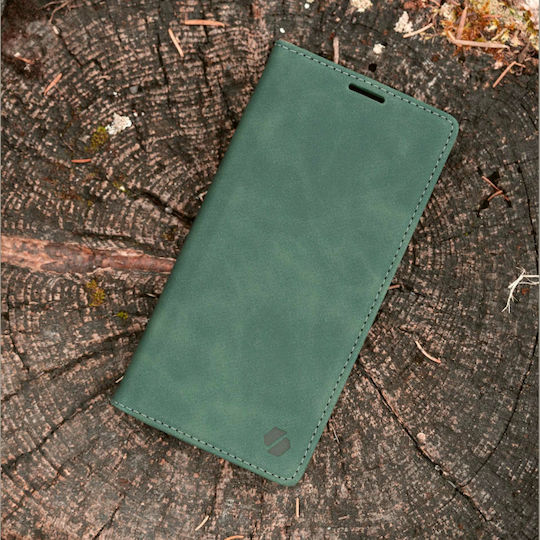 Spacecase Wallet Δερμάτινο / Σιλικόνης Πράσινο (Redmi Note 15 Pro 5G)