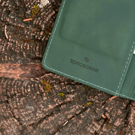 Spacecase Wallet Δερμάτινο / Σιλικόνης Πράσινο (Redmi Note 15 Pro 5G)
